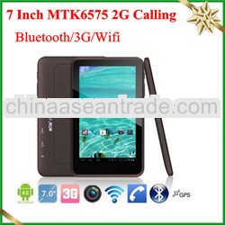 7inch Capacitive Touch Tablet pc Android 4.0 Support Phone Call, wifi,FM,Bluetooth, GPS MTK6575 Tabl