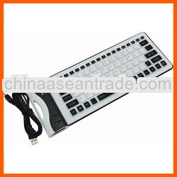 84 keys super slient and thin keyboard cases for tablets