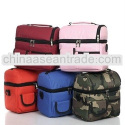 Adjustable straps lunch cooler bag
