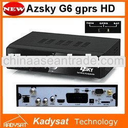 Azsky G6 DVB-S2 HD+GPRS Combo for Africa iks decoder support DSTV,MYTV