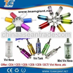 Best rainbow long wicks ego ce4 clearomizer with colorful ego battery