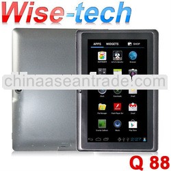 Best selling 7'' Q88 Allwinner A13 Android 4.0 tablet pc!