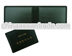 Black Leather Driving Licence Holder