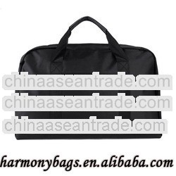 Black Microfiber polyester polo travel bag with high quality