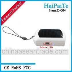 Black White Charger Solar Battery for Iphone 3g Ipod