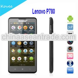 Brand New Lenovo P780 cellphone Android 4.2 Mobile Phone Quad Core 5 inch IPS Screen Dual SIM 8MP Ca