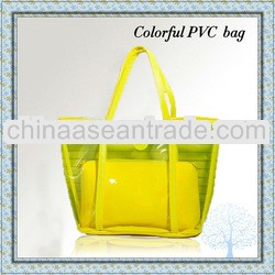 Bright color Cheap price Clear PVC bag & Handbags manufacture