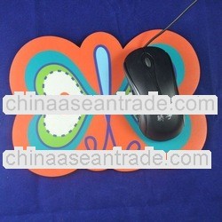 Butterfly shape EVA foam mouse mat