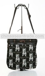 CAT LADIES DESIGNER TAPESTRY CANVAS RETRO ACROSS CROSS BODY SHOULDER MESSENGER BAGS