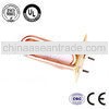 CS-HE-035 brass rectangular flange home appliance copper heating tube