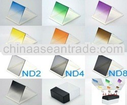 Camera Square Graduated Color Filter Kits For Cokin P