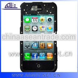 Cheap cover with diamond for iPhone 4
