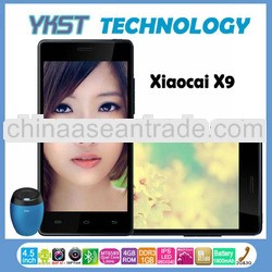 Cheapest Xiaocai X9 4.5'' IPS MT6589 1.2GHz 1G/4G Dual Camera 5.0MP+8.0MP Android 4.2 Smartp