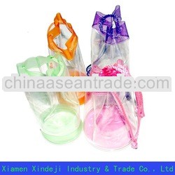 Colourful PVC Drawstring bag with high quality xmxdj-0672