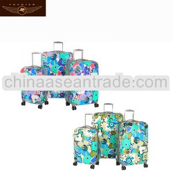 Cool luggage steel suitcase 2014 fashion suitcase for girl