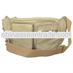 Cowhide leather fanny pack