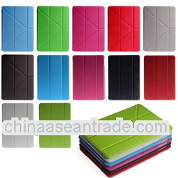 D1643 Ultra Slim Smart Magnetic Leather Hard Case Cover for iPad Air 5 5th Air