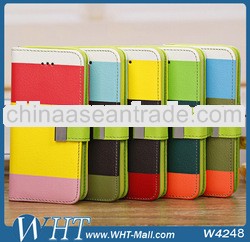 Designer Printing Tpu Case For iPhone 5C Case.Wallet Leather Case For iPhone 5C.