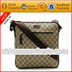 Designer trendy handbag/mens shoulder bag leather WMW109