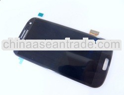 Discount!Wholesale! i9300 lcd for samsung galaxy s3 i9300 lcd screen with touch with frame