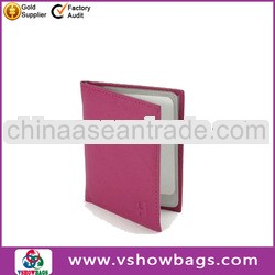 Double sided double face High capacity leather ID business card holder