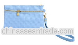 DualWin leather women hand bag PU leather purse