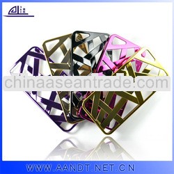 Electroplating Metal Shape Hard Cases For Mobile Phones