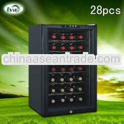 European best selling 28 bottles compressor wine celler