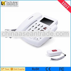 Excellent voice reporting telephones with emergency function for seniors