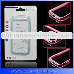 Factory Supply TPU PC Bumper Case for Samsung galaxy s4 i9500
