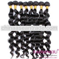 Factory directly sale grade 5a no shedding brazilian loose wave human hair extension