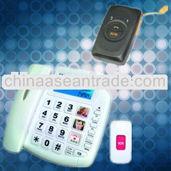 Fancy function solor panel sos phones,marble antique telephone