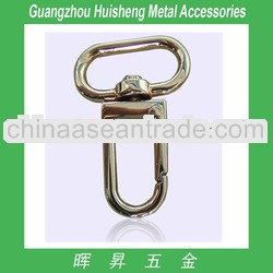 Fashion nickle fancy metal hook for bag