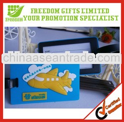 Fashional Style Top Quality Logo Printed Bulk Luggage Tag