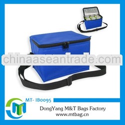 Fasion shoulder 600d waterproof ice bag for6 cans