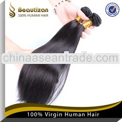 From 10 To 40 Inches,Cheap AAAAA Grade Silky Soft Straight Overseas Brazilian Hair Weave