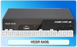 Gecen DVB-S2 SET-TOP-BOX/STB/Satellite receiver/Dongle Mstar 7816 FTA+PVR Model HDSR 640B