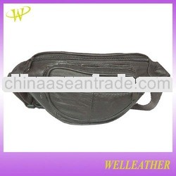 Genuine leather waist fanny pack
