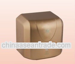 Golden color bathroom hand dryer