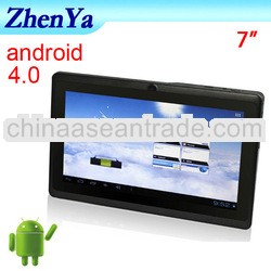 Good Quality Android 4.0 student tablet pc 7 inch Five Point Capacitive