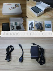 Good Quality g-sensor game tablet pc with dual carema Ten point cap-touch