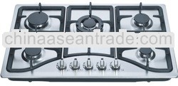 Good quality Cast iron burner 5 burners gas hob