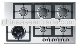 Good quality iron burner LPG 6 burners , gas hob