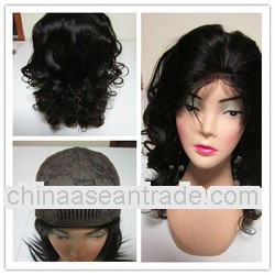Grade AAAA human remy hair Jewish wigs with silk top Kosher wigs
