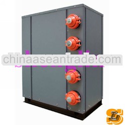 Ground source heat pump/induction water heating