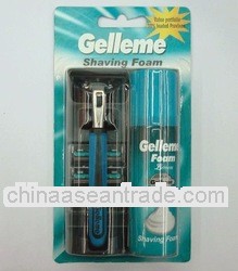 HIGHT QUALITY New Packing Disposable Razor and Shaving Foam