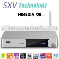 HIMEDiA Q5II TV Box Android 4,2 ARM Cortex A9 1.6G Dual-core 1GB RAM 4GB ROM HDMI WIFI XBMC Whoesale