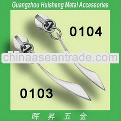 High Quality Bag Metal Fittings Zipper Pullers For Bags Metal Zipper Puller