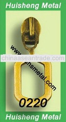 High Quality Bag Metal Fittings Zipper Slider Puller Metal Zipper Puller For Bags