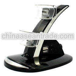 High Quality Controller Charger Stand For ps3/playstaion 3 game console with LED light